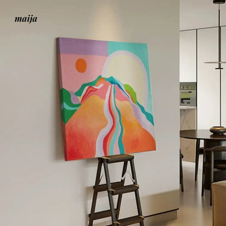 Rainbow Mountain Adventure Print from maija