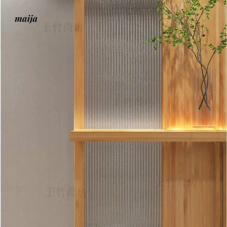 Bamboo Changhong Glass Partition Wall from maija