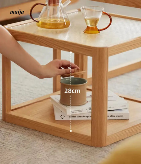 Aurora Oak Nested Coffee Table from maija
