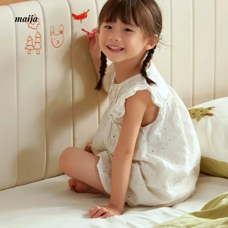 LINSYKIDS Celia Soft Headboard Children's Bed from LINSY KIDS