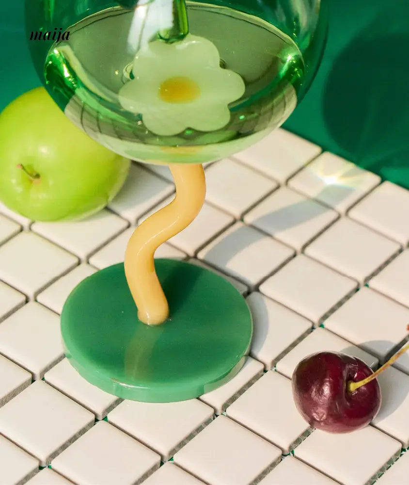 SOREMO Colourful Bubble Wine Glass from maija