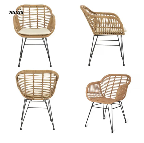 19 DREAM SPACE Outdoor Rattan Table and Chair from 19 DREAM SPACE