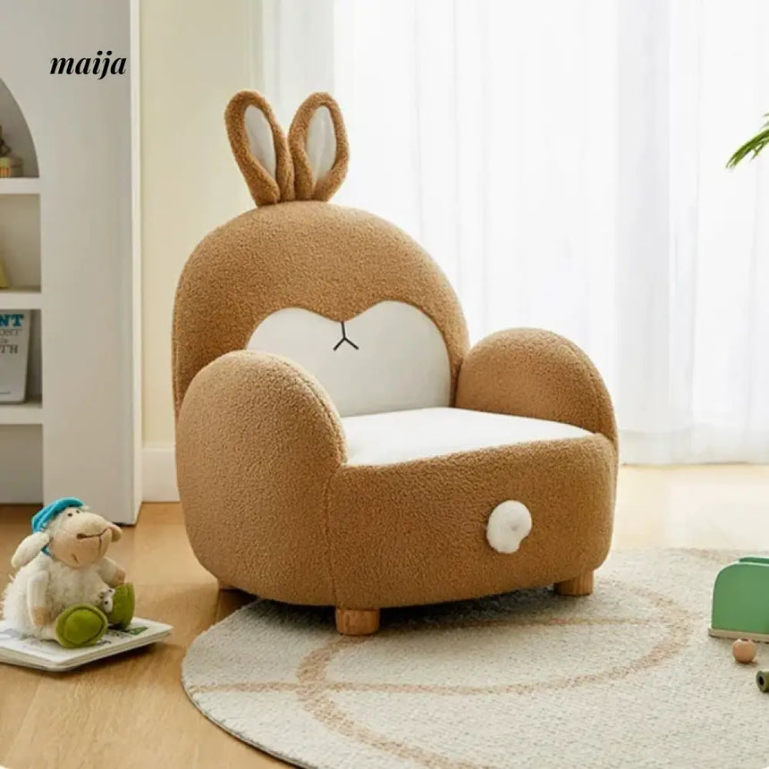 LINSYKIDS Cartoon Children's Reading Sofa from LINSY KIDS