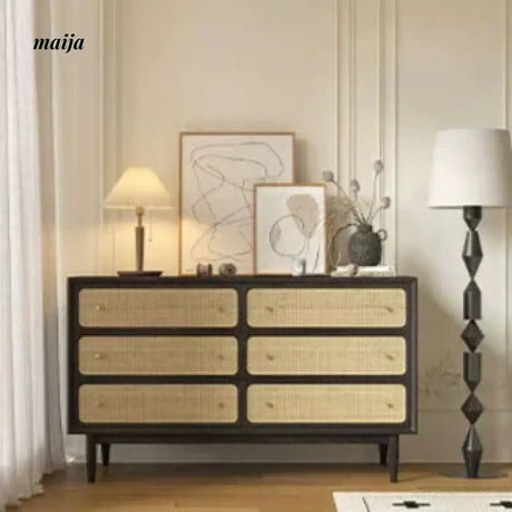 HARUNO Betty Rattan Drawer Cabinet from HARUNO