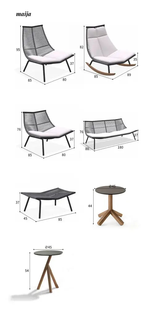 Butterfly Outdoor Chairs from maija