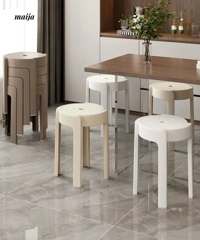 Extra Thick Kramer Plastic Dining Stool
