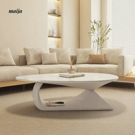 NAVI Snow Mountain Stone Top Coffee Table from maija