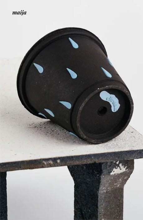 CIIREALS Raindrop Ceramic Planter from maija