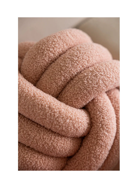 MISTYWOOD Lamb Cashmere Knot Pillow for Sofa from MISTYWOOD
