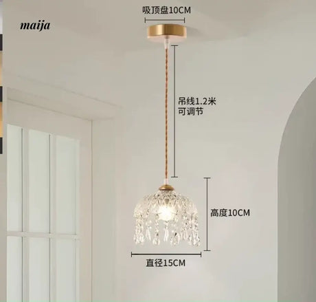 GVG Crystal Corridor Ceiling Light from GVG