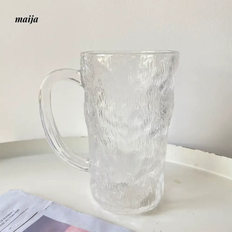 BANKE Glacier Tattoo Glass Water Drink Cup from BANKE