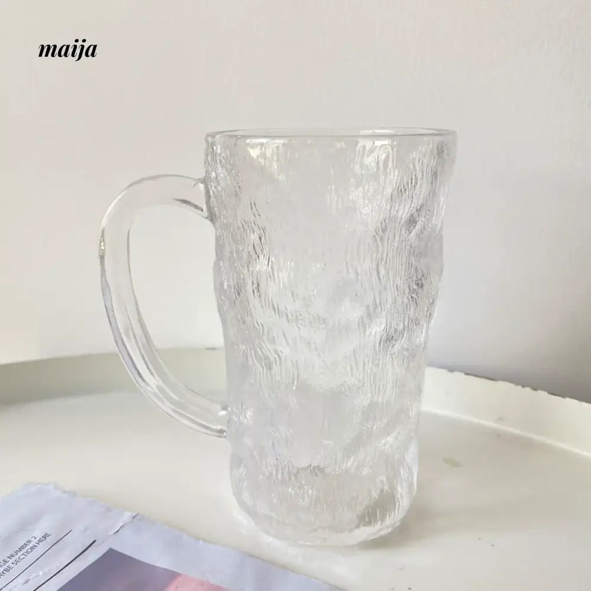 BANKE Glacier Tattoo Glass Water Drink Cup from BANKE