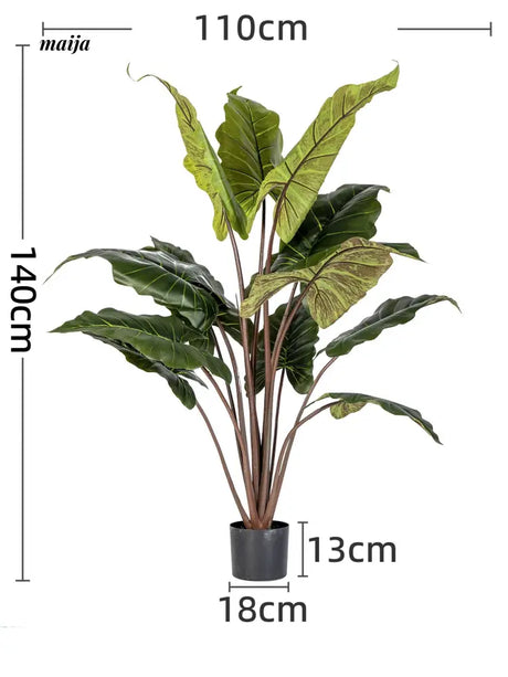 Artificial Rainbow Taro Plant from maija