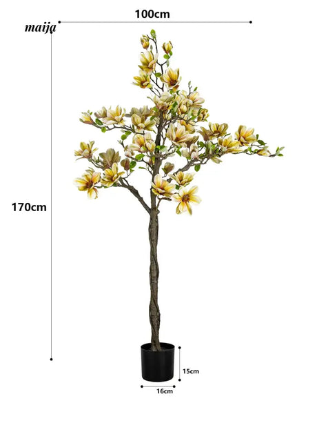 Artificial Super Tall Apricot Plant from maija