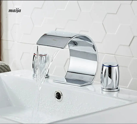 Crescent Waterfall Faucet from Kaiyashi