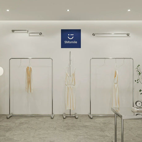 SM Finn Silver Clothing Hanger Stand from SM