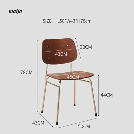 Atlas Solid Wood Dining Chair from maija