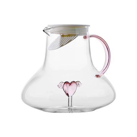 WII High-Temperature-Resistant Transparent Glass Cold Water Pot from WII
