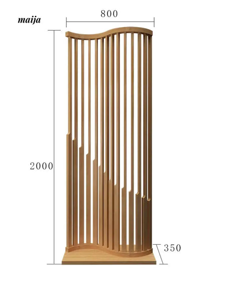 Swanson Solid Wood Partition Wall from maija