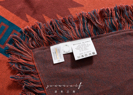 MISTYWOOD Ethnic Cotton Knitted Duvet from MISTYWOOD