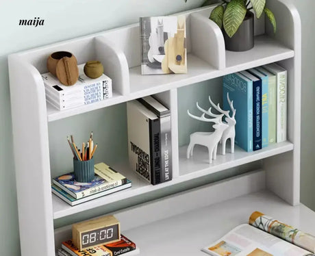 Dakota Adjustable Desk with Bookshelves from maija