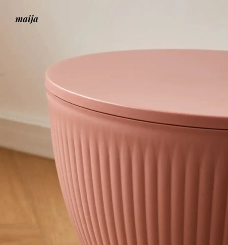 Pastel Hourglass Plastic Stool from Yishengtao