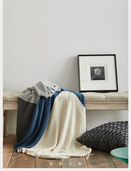MISTYWOOD Knitted Cotton Duvet for Bed from MISTYWOOD