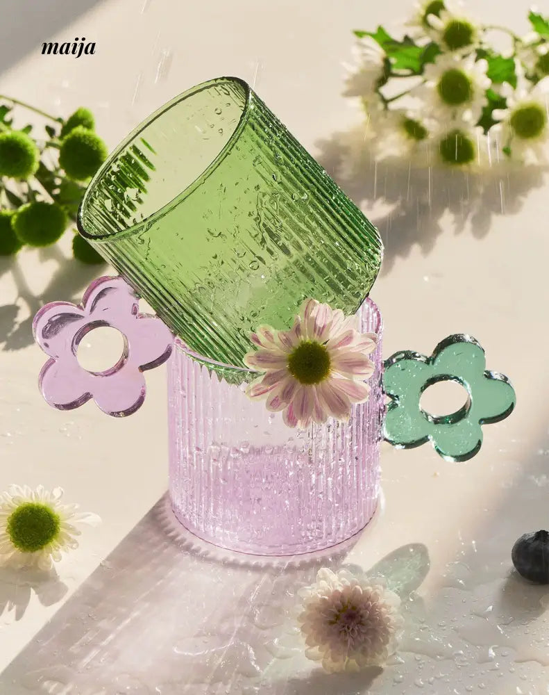 SOREMO Transparent Flower Mug from maija