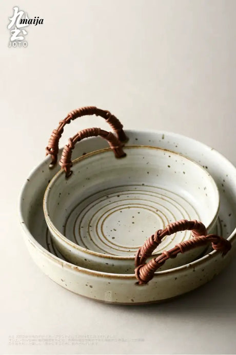 JOTO Retro Japanese Style Ceramic Fish Dish Tableware from JOTO