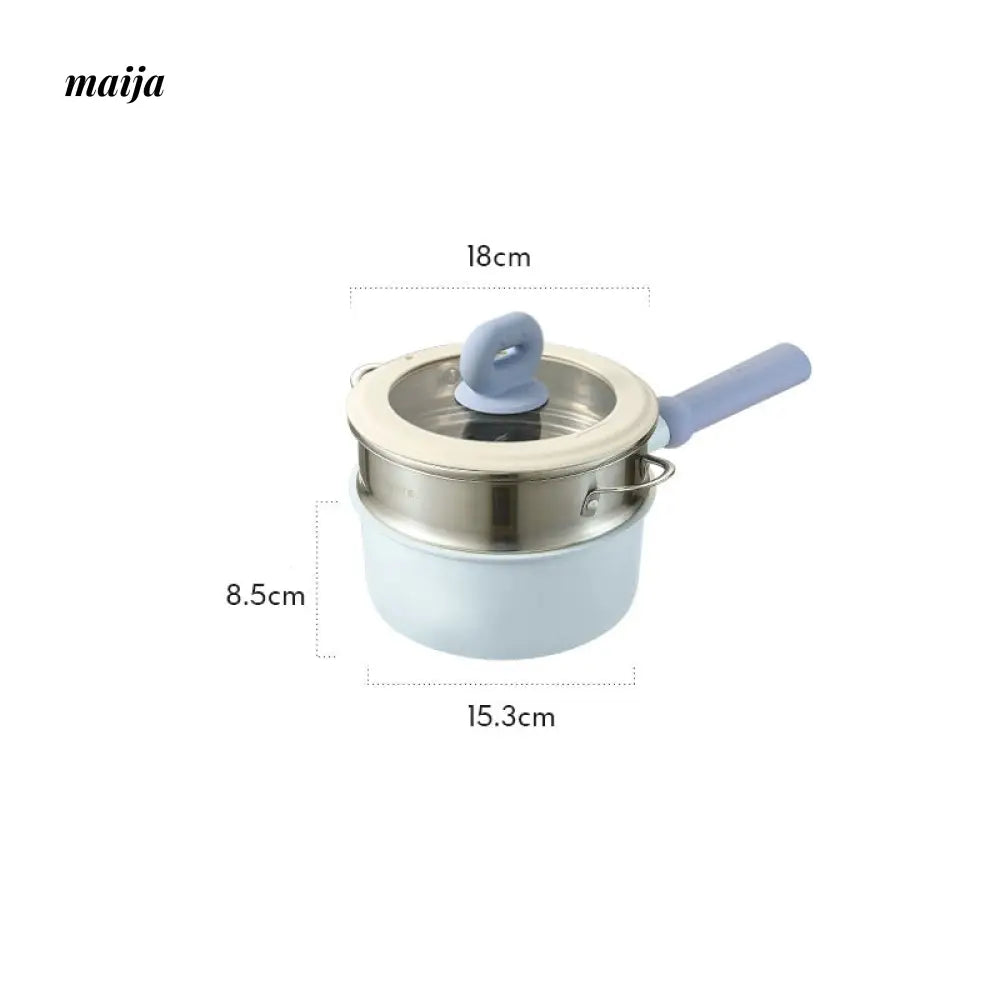 Pastel Blue Milk Steam Pot from CAROTE