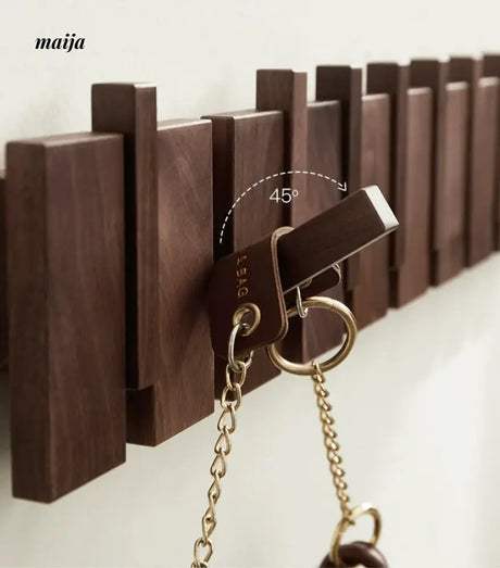 KIMACHI Wooden Piano Key Coat Hooks from KIMACHI