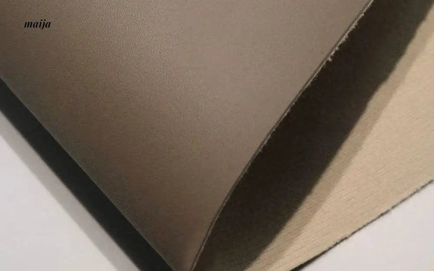 Matteo Leather Wrapped Bedside Table from maija