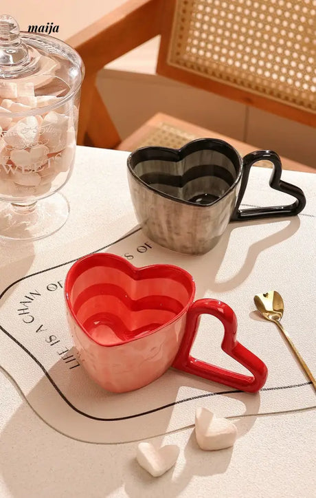Love Heart Coffee Cup from Luguchuan