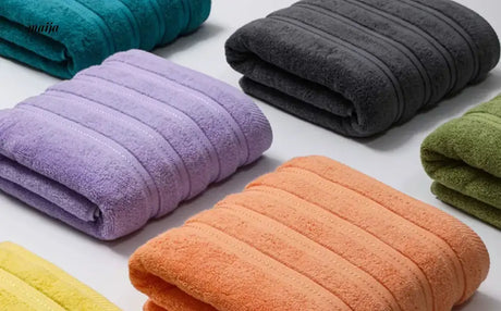NUANYOU Large Absorbent Cotton Bath Towel from Nuanyou