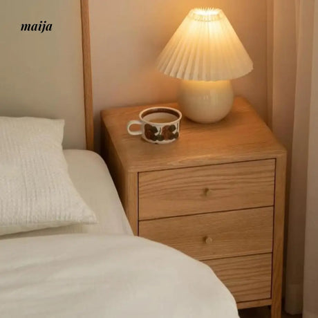 GENJI Andy Solid Wood Bedside Table from GENJI