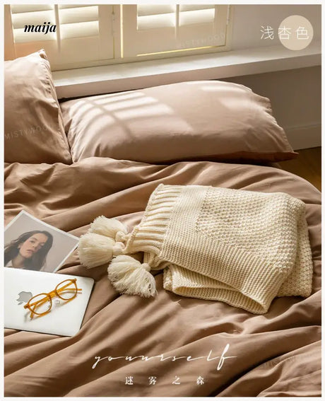 MISTYWOOD Decorative Orange Sofa Duvet from MISTYWOOD