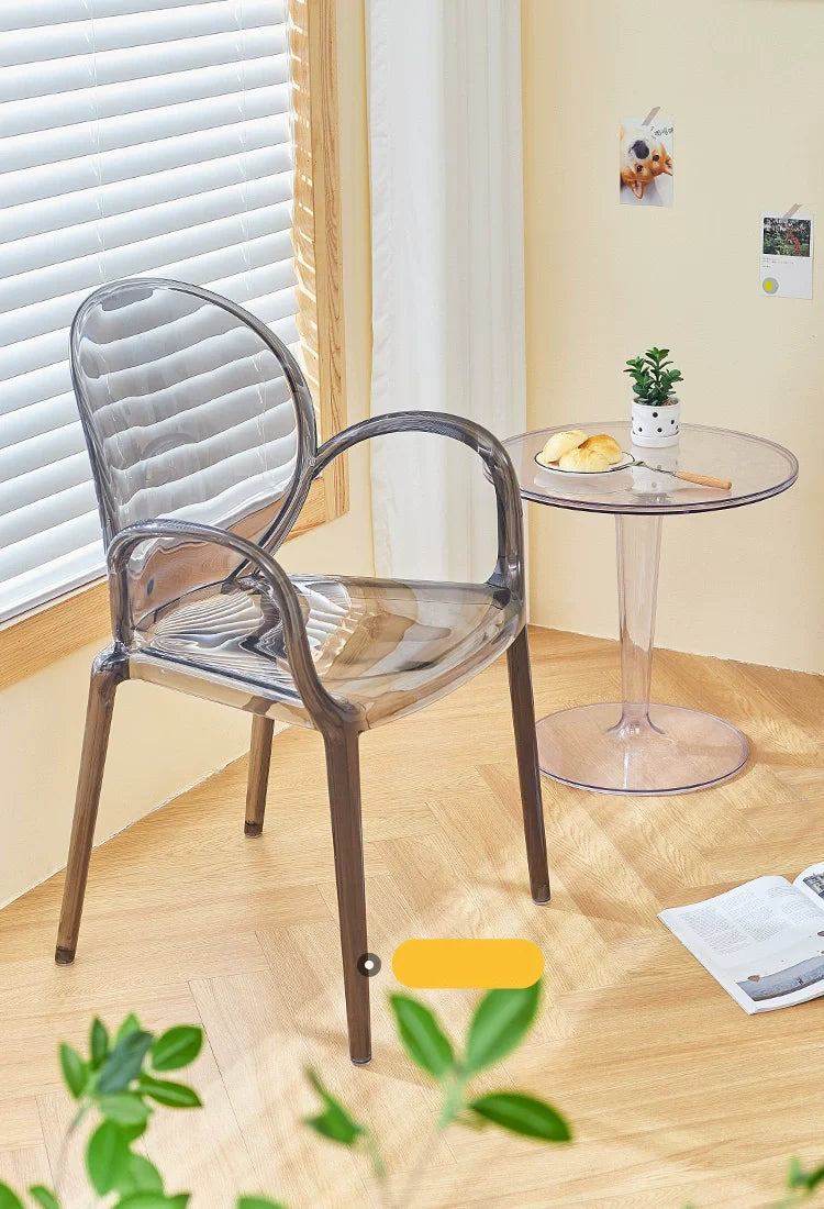 LAZYSPACE Leo Acrylic Coffee Chair from LAZYSPACE