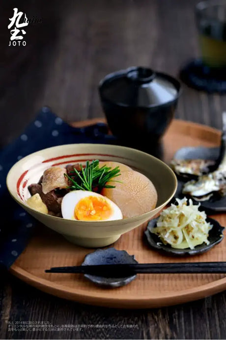 JOTO Thickened Japanese Ceramic Soup Bowl from JOTO