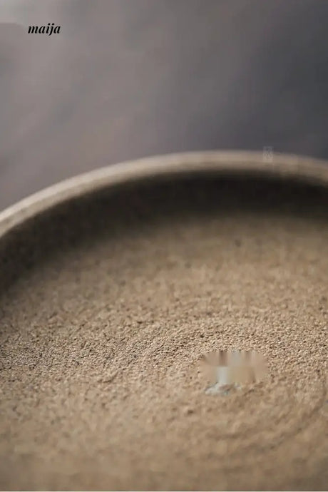 JOTO Handmade Rough Pottery Tea Washing Bowl Set from JOTO