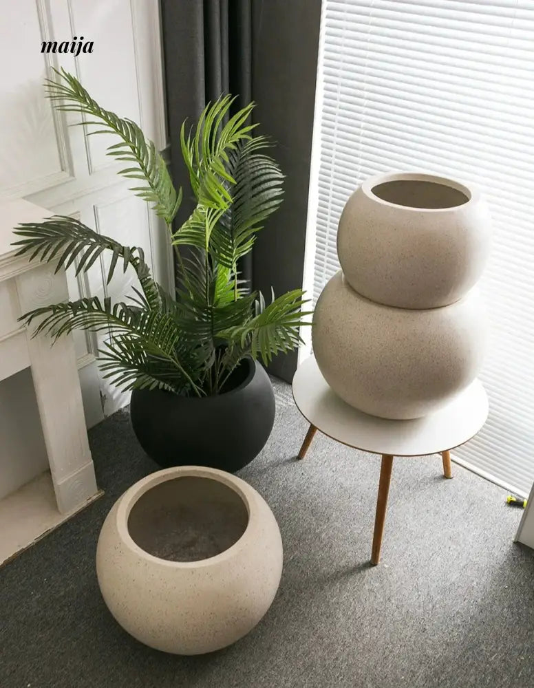 Nordic Bloom Villa Planter from Nicaijia