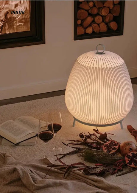Bird Cage Round Table Lamp from maija