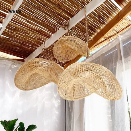 ZHONGSHAN Zen Rattan Chandelier for Hotel from ZHONGSHAN