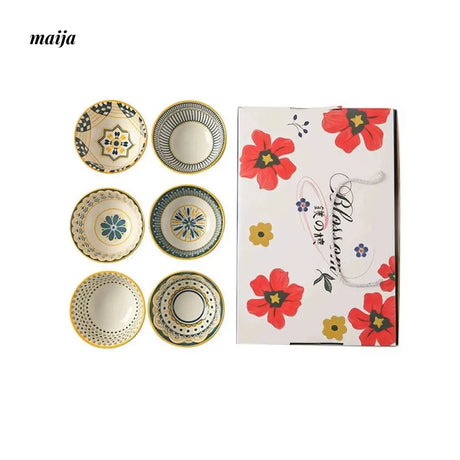 Japanese Ceramic Chie Rice Bowls from maija