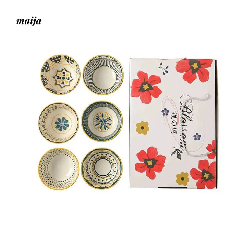 Japanese Ceramic Chie Rice Bowls from maija