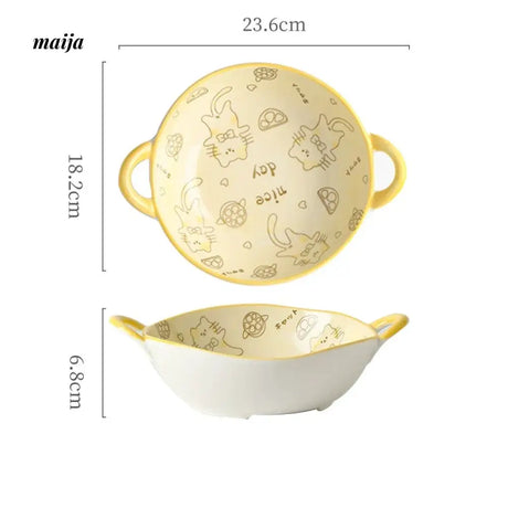 MOSE Orange Meow Bowl from MOSE