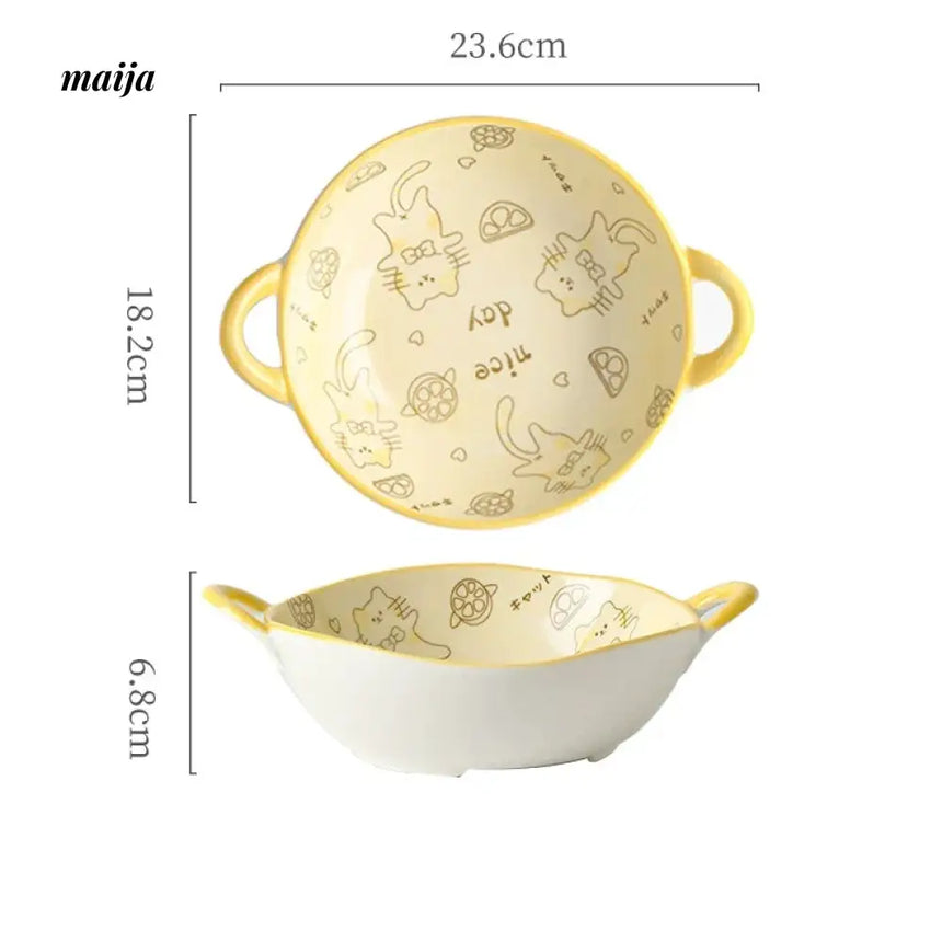 MOSE Orange Meow Bowl from MOSE