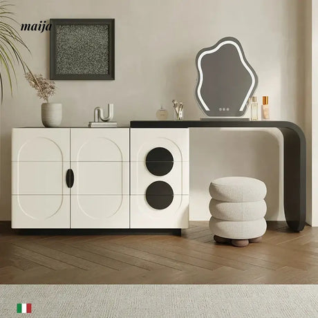 BAIZHI Komorebi Dressing Table with Cabinet from BAIZHI