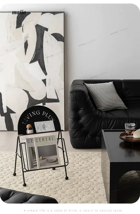 LIVINGPLUS Iron Folding Magazine Shelf from LIVINGPLUS
