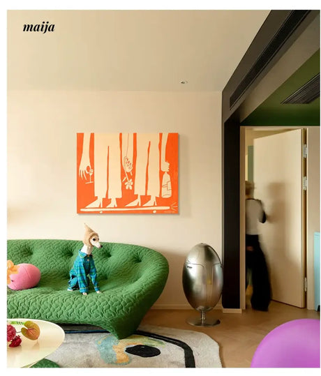 Orange Replica Print from maija