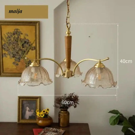 NANCY American Nanyang Style Retro Chandelier from NANCY